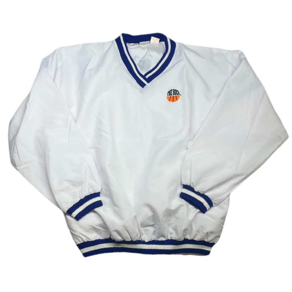 Anaconda sports the rock vintage v neck basketball crewneck sweater